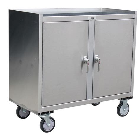 stainless steel storage cabinets on wheels|locking stainless steel storage cabinet.